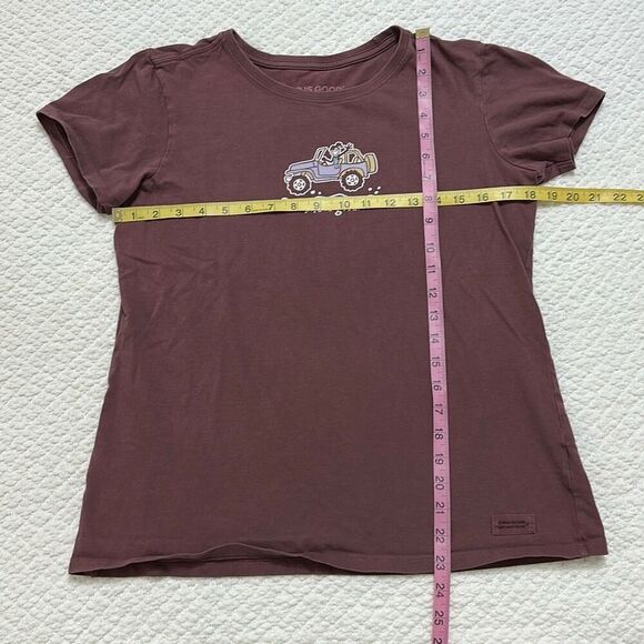 Life is Good Jackie Off Road Crusher Short-Sleeve T-Shirt Women’s Medium - Picture 3 of 5